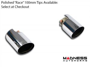 Alfa Romeo 4C Performance Exhaust - Supersprint - Dual Side Exit Design w/ Muffler Delete 